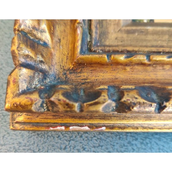 Vtg Suburban Road To The City Landscape Framed Oil Painting On Canvas?  Signed - Picture 7 of 9